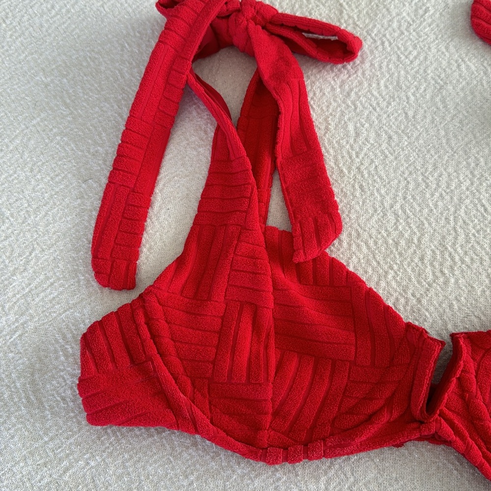 Beach Riot Red Bikini - Picture 7 of 9